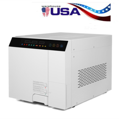 US 18L Medical Class B Autoclave Fully Automatic 3 Times Vacuum Steam Sterilizer
