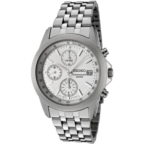 Seiko chronograph watch 100m sale