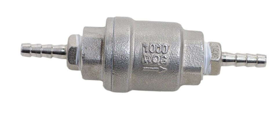 A2Z Ozone Stainless Steel Check Valve 1/4