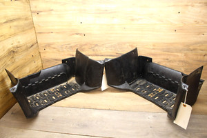 04-13 Yamaha Grizzly 125 YFM125 BLACK LEFT RIGHT FOOTWELL FLOOR BOARD PANEL SET