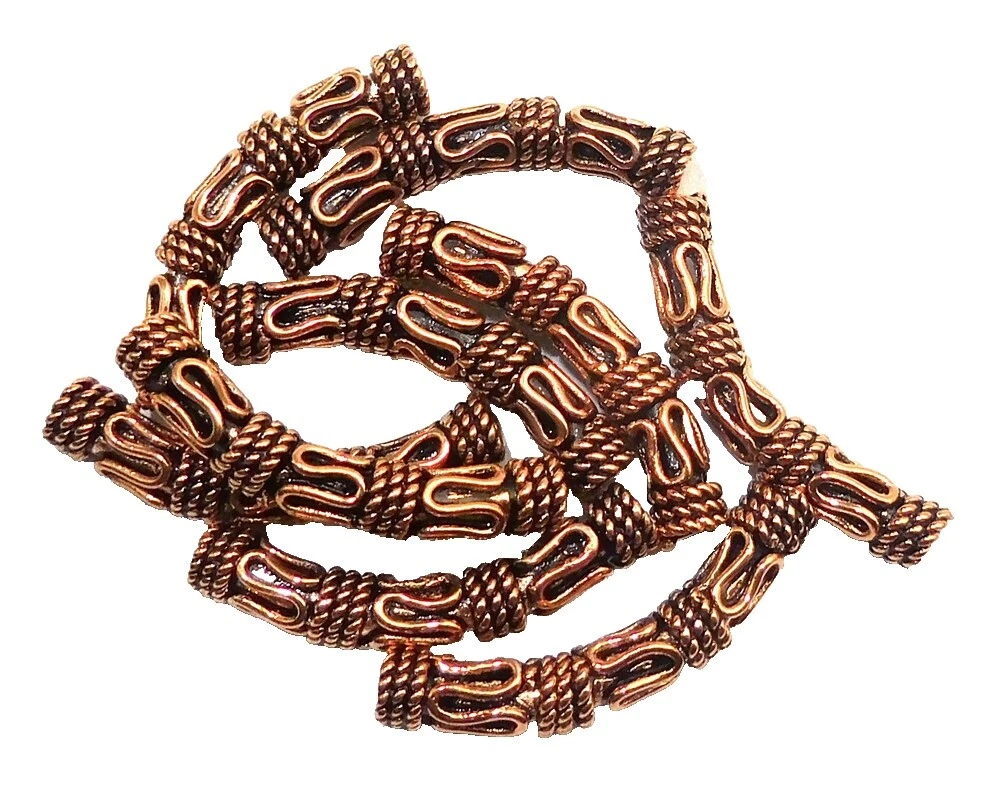 Tube Metal Jewelry Making Beads