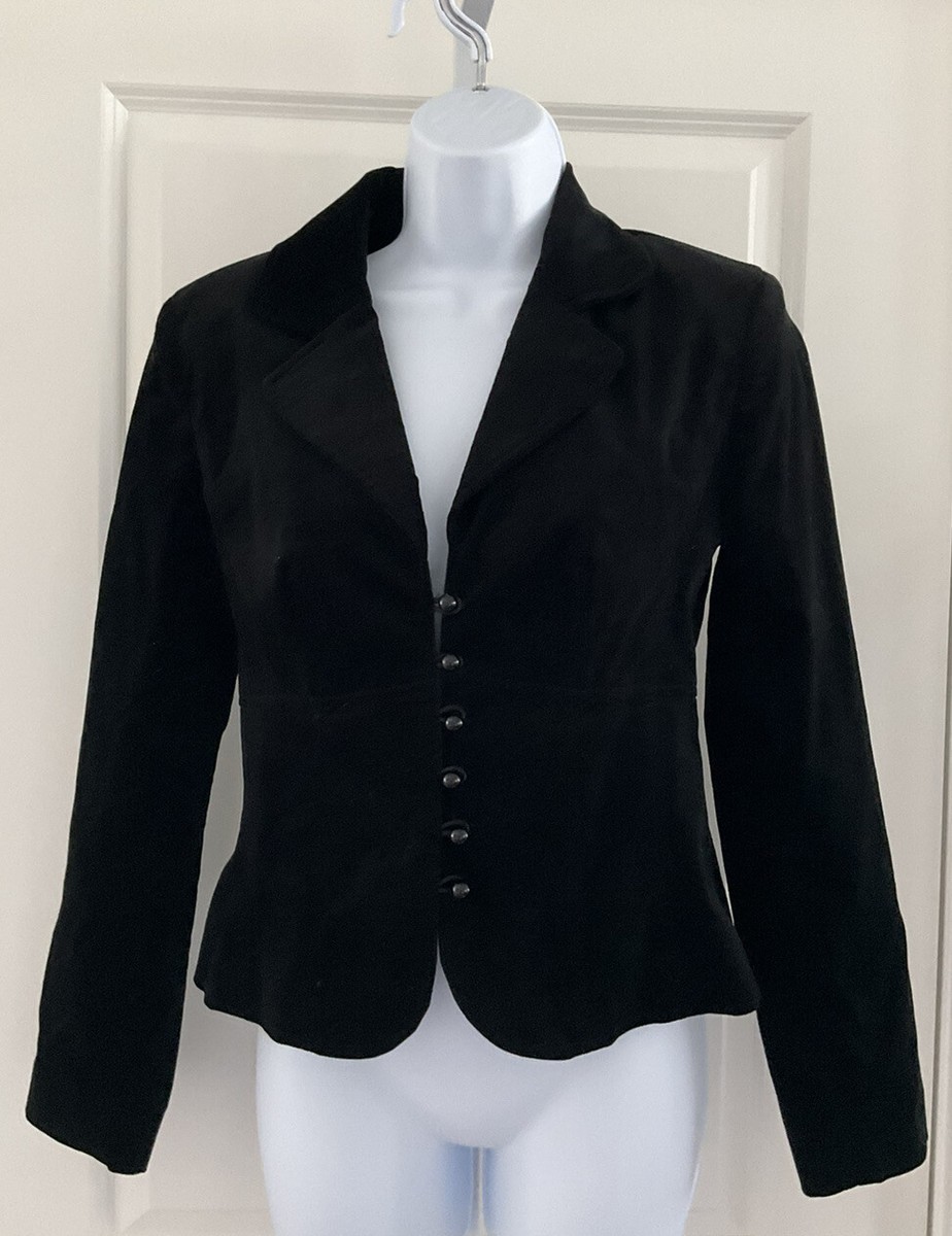 Mossimo Stretch Velveteen Blazer Size Small