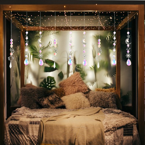 Set of 3 Cord Fan Pull Chains Pendant Light Hanging Store Decoration