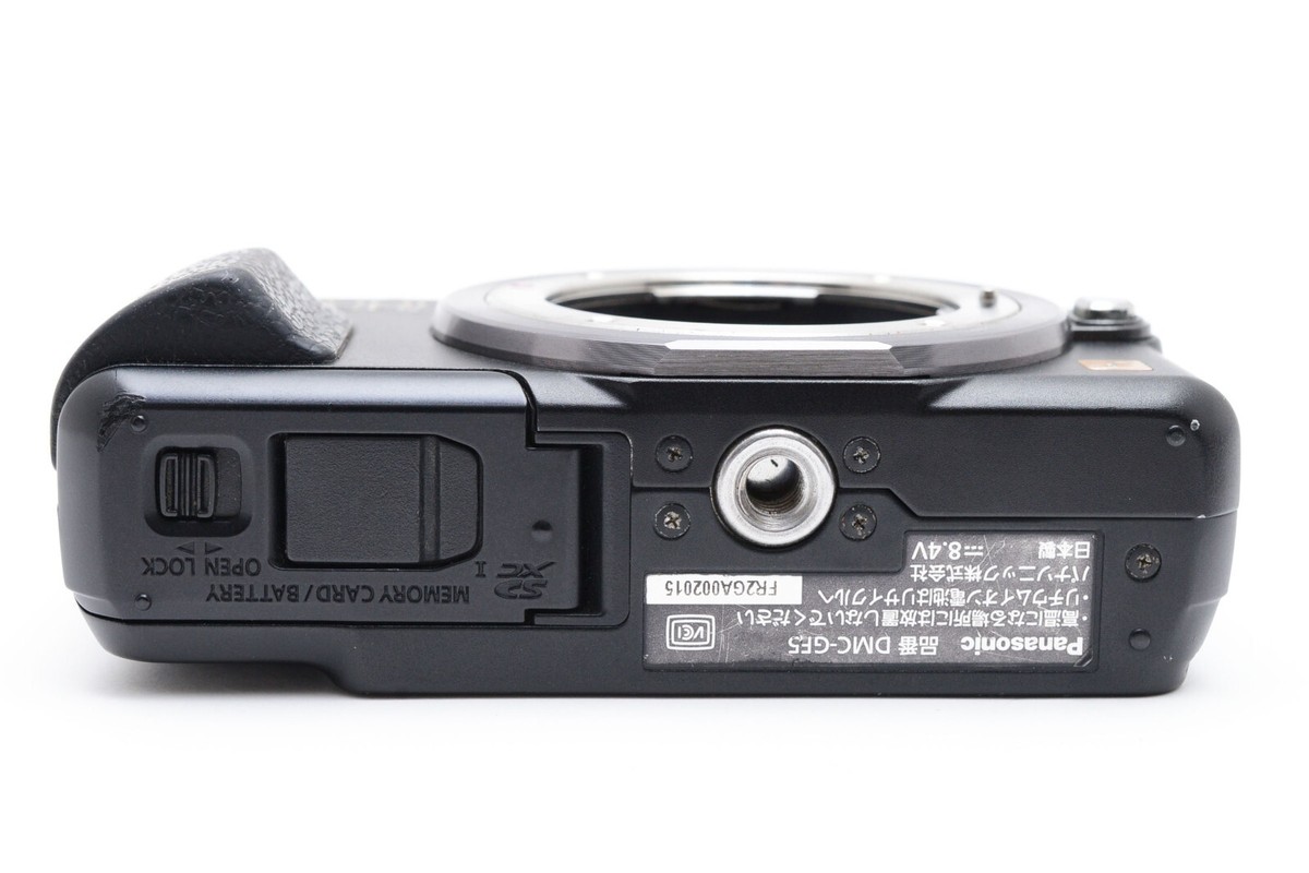 Panasonic LUMIX DMC-GF5 12.1MP Digital Camera - Black (Body