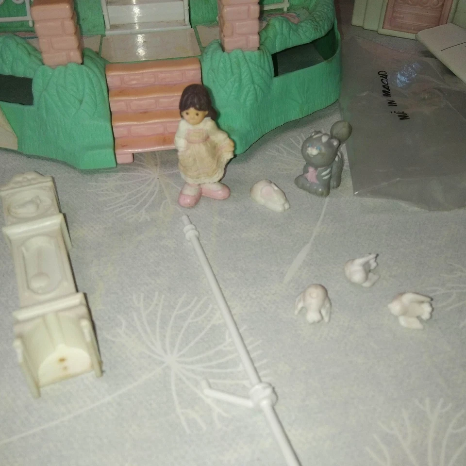 PRECIOUS PLACES village clefs magiques FISHER PRICE 1988 - mansion  MANOIR - Photo 4/4