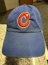 Red C w a Star and White Outline Hat Cap Cotton Strap Buckle Farenheit Brand