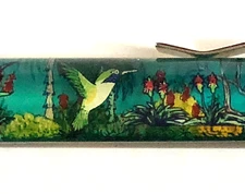 The Huntington Library Floaty Pen Moving Flying Hummingbird Garden Flower Vtg
