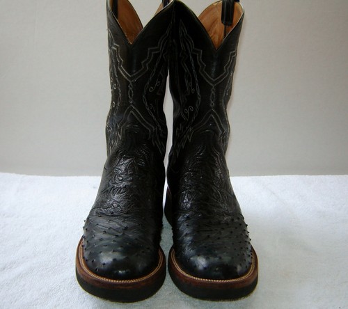 MEN'S LUCCHESE WESTERN ROPER BOOTS SIZE 