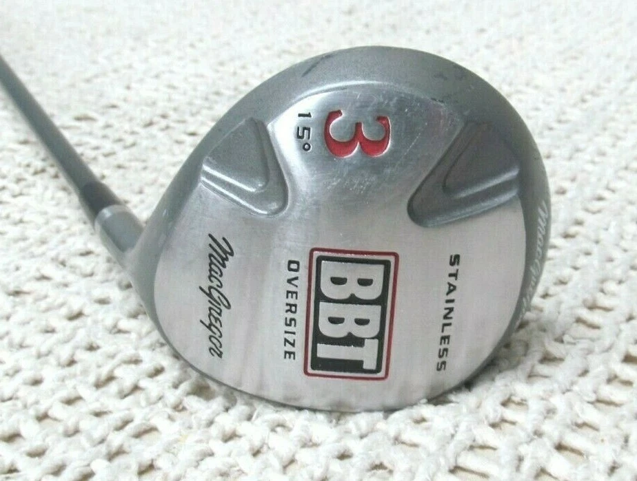 Madera MacGregor BBT de gran tamaño 15* grado 3 42,5" diestro ~ varilla de grafito flexible media Foto 3 de 4