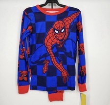 Spiderman Pajama set Long Sleeve Size 6 Boys NWT