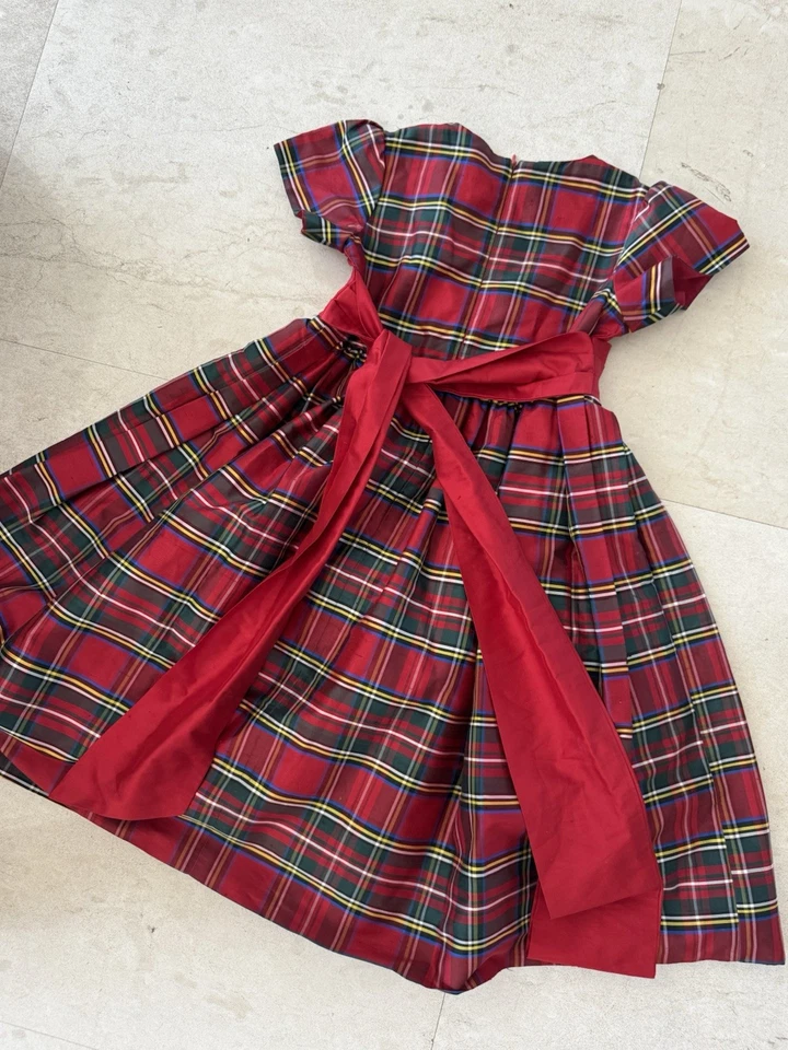 Vestido FLEURISSE 100% SEDA VACACIONES Niñas TALLA 8 (FUNCIONA Pequeño) Foto 2 de 4