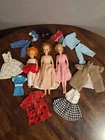 Vintage Bundle Of 1960's Ideal Dolls W/ Handmade Clothes