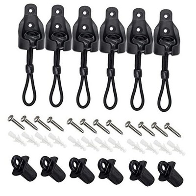 Sunshade Replacement Accessories, Bungee Jumping kit and Cover end 3 Sets, 