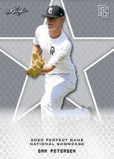 10-Count Lot Sam Petersen 2020 Leaf Perfect Game NIKE All-American Rookies