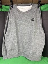 Under Armour Men's Rival Fleece Crew Size XXL Grey