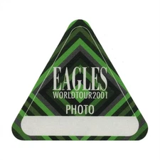 The Eagles 2001 Concert Tour Photo Backstage Pass