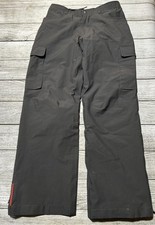 Vintage Prada Gore-Tex Sport Grey Tech Fabric Pants Sz 32x32 Rare Italy Made Y2K