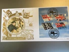 GB STAMPS LTD EDN BENHAM MINI SHEET FIRST DAY COVER 2001 FLAGS GREENWICH