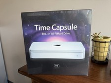 Apple Time Capsule 802.11n Wi-Fi External Hard Drive 1TB White Storage - SEALED