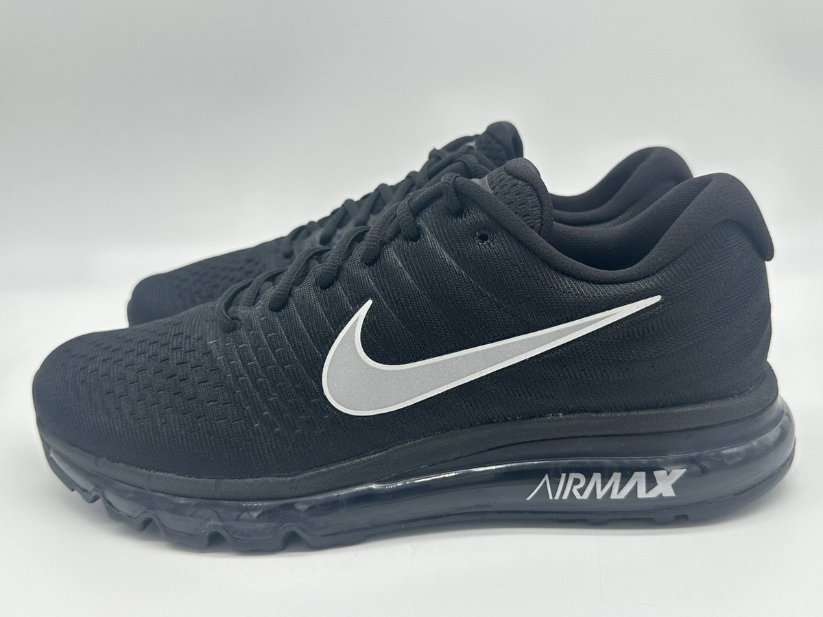Nike Air Max 2017 Men's Size 11 Black White Anthracite Running
