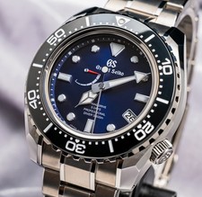 Grand Seiko SLGA001 Spring Drive 5 Days Dark Blue Dial Limited of 700 Complete