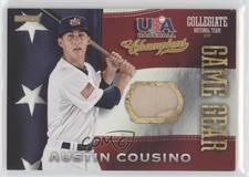 2013 Panini USA Baseball Champions Game Gear Bats Austin Cousino #3 gp1