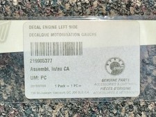BRP OEM SeaDoo '19-'20 RXT 300 RH Side Engine Decal 219905377 new