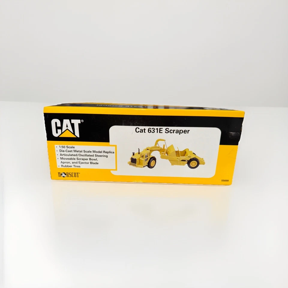 Rascador Cat 631E 1998 vintage n.º 55699 Norscot escala 1/50 NUEVO EN CAJA ORIGINAL Foto 4 de 4