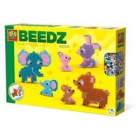 SES Beedz 06218 BüGelperlen Niedliche Familientiere