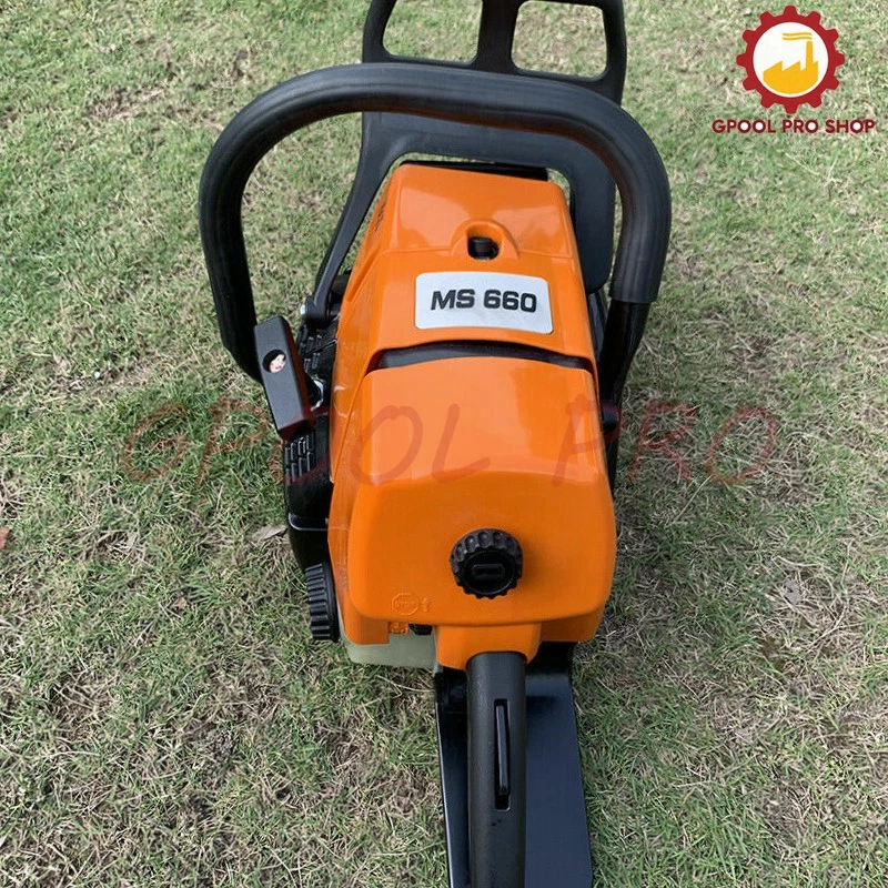 For MS660 Gasoline 92CC power chainsaw 2-strokes 5.2kw mill saw no chain no bar - Image 3 of 3