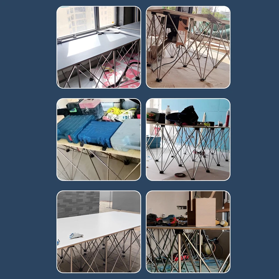 Spider Leg Workbench 8 Legs 800KG Load Bearing Capacity Folding Workstand For Co - Image 2 of 4