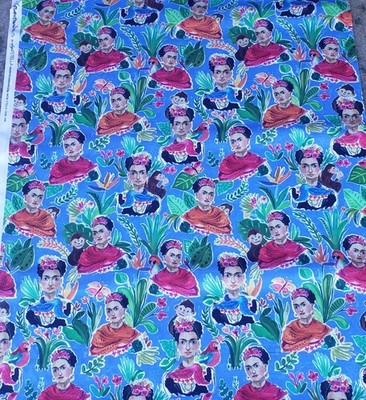 ''August Wren'' Frida Kahlo 3/4 yard Dear Stella Designs #1508 new cotton fabric