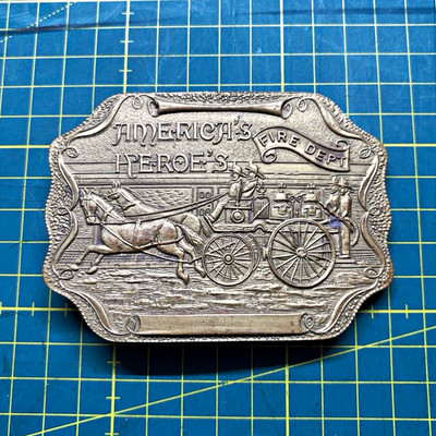 Gürtelschnalle   America s Heroe s Fire Dept 