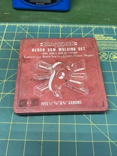 Vintage Craftsman 9-3225 Bench Saw Molding Head and Cutting Blades Multiple Arb