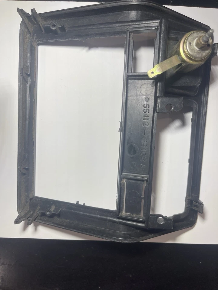 1984/88 丰田卡车 84/89 4Runner 收音机边框装饰面板带烟灰缸 DK 蓝色原始设备制造商 — 第 3/4 张图片