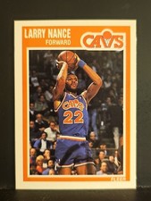 1989-90 Fleer #28 Larry Nance CAVALIERS 