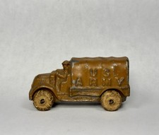 Vintage Barclay Manoil U.S. Army Truck Lead Toy Military Vehicle 1930s WWII Era