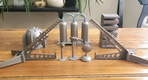 Marx Accessories Lot For Vintage Cape Canaveral Playset Guided Missle Launcher