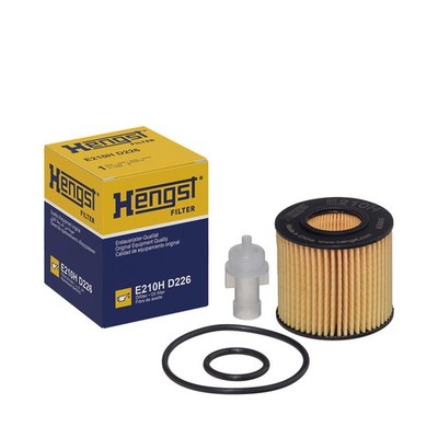 Ölfilter-Einsatz 57 mm HENGST FILTER passend für u.a. TOYOTA AURIS