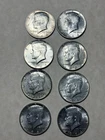 1964 Kenedy Half Dollars (8) - 2.89 Troy Ounces .999 Silver - FREE SHIPPING!