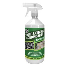 Stone and Gravel Bonding Glue, 1L, Water-Based Non-Toxic Formula, One Chem