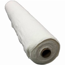 Cotton Quilting Batting Off White 90 Inch x 6 Yards Fabric by The Bolt
