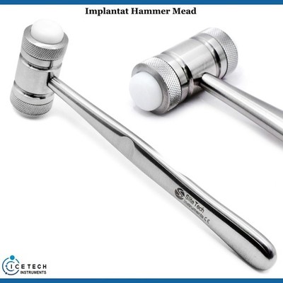 Zahnarztliche Implantat Chirurgie Mead Knochen Mallet Hammer Chirurgisch Dental
