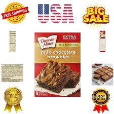 Duncan Hines Brownie Mix, Milk Chocolate Flav...