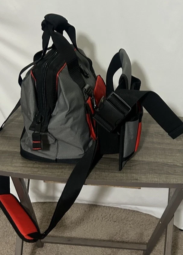 Black & Decker Firestorm Large Tool Bag & Tool belt pockets Adjustable Lot Of 2 - Image 3 of 4