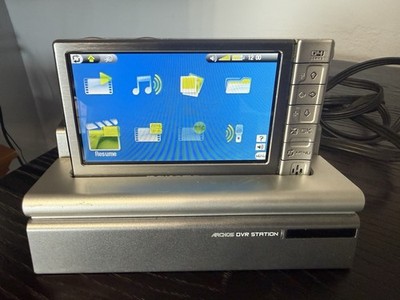 Archos DVR Docking Station With Archos 504 Media Player,Used. Lot22
