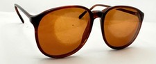 Vintage Adensco 8012 Brown Oval Sunglasses FRAMES ONLY Italy