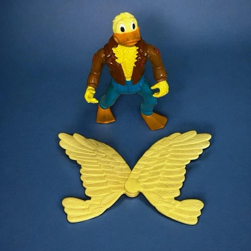 Vintage 1989 Mirage Playmates TMNT 4.5" ACE DUCK Ninja Turtle Action Figure Toy