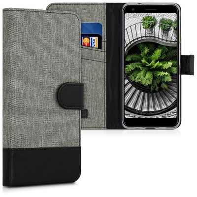 Hülle für Google Pixel 3a Kunstleder Wallet Case Cover Handy Schutzhülle