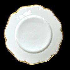 Rosenthal Madeleine Weiß mit Goldrand Speiseteller Essteller Ø 25,5 cm 58445